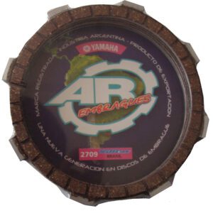 DISCOS EMBRAGUE YAMAHA YBR 125 BR/YTZ 125 (2709/5)
